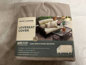 lot 99 image: Patio Armor Outdoor Loveseat Cover
