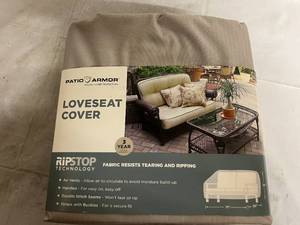 lot 101 image: Patio Armor Outdoor Loveseat Cover