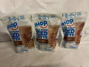 lot 126 image: 3 x 6 Pack of IHOP Cold Foam Iced Latte - Tres Leches