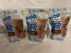 lot 128 image: 3 x 6 Pack of IHOP Cold Foam Iced Latte - Tres Leches