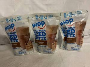lot 130 image: 3 x 6 Pack of IHOP Cold Foam Iced Latte - Tres Leches