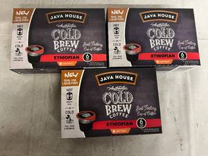 lot 143 image: 3 x 6ct Java House Cold Bre Coffee - Ethiopian