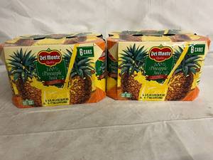 lot 168 image: 5 x 6ct of Del Monte 100% Pineapple Juice