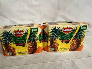 lot 170 image: 7 x 6ct of Del Monte 100% Pineapple Juice