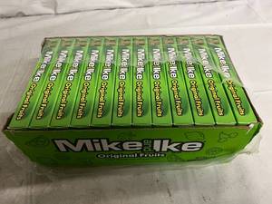 lot 179 image: 12 Packs of Mike & Ike Original Fruit Candy