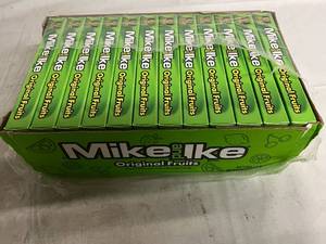 lot 180 image: 13 Packs of Mike & Ike Original Fruit Candy