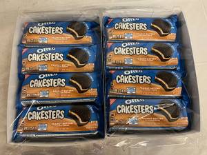 lot 183 image: 2 x 8ct Oreo Cakesters - Peanut Butter