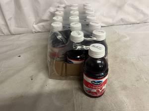 lot 191 image: 18ct Pack of Ocean Spray Cranberry Juice