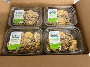 lot 200 image: 8 Packs of Goodfields Plantain Chips
