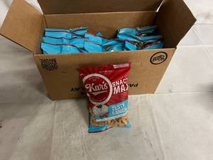 lot 202 image: 13 Packs of Kars Nuts Zesty Ranch Snack Max