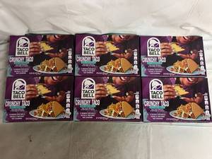 lot 231 image: 6ct Taco Bell Crunchy Taco Cravings Kit