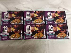 lot 232 image: 6ct Taco Bell Crunchy Taco Cravings Kit