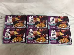 lot 233 image: 6ct Taco Bell Crunchy Taco Cravings Kit