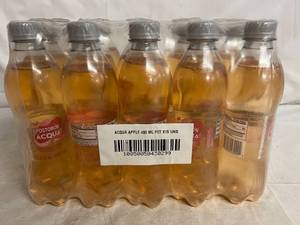 lot 258 image: 15ct of Acqua Apple Flavored Drink