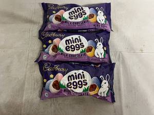 lot 293 image: 3 Bags of Cadbury Mini Eggs