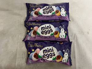lot 295 image: 3 Bags of Cadbury Mini Eggs