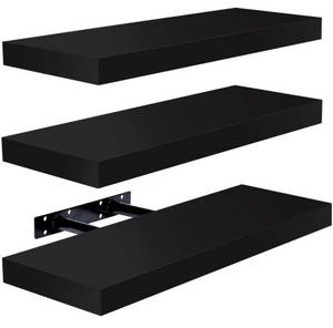 lot 50 image: 3 Pack of Fixwal Floating Shelves