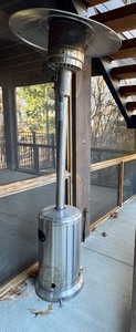 lot 27 image: Patio Heater with Propane Tank - Model NCZH-G-SS