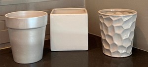 lot 49 image: Three Decorative Planters
