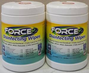 lot 11 image: (2) Pack 2XL Force2  Cleaning Disinfectant Wipes