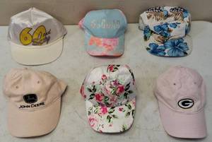 lot 21 image: Womens Hats - Assortment of 6 (View Photo)