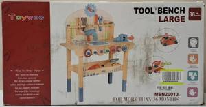 lot 32 image: Toywoo Tool Bench Large - For Age 36 Months 