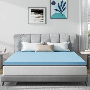 lot 28 image: Maxzzz 3 Queen Memory Foam Mattress Topper