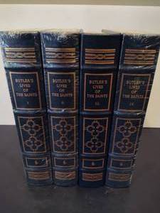 lot 22 image: Butlers Lives of the Saints Four Volume Book Set Collectors Edition