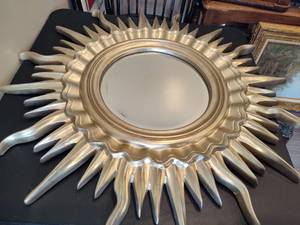 lot 126 image: Sunburst Mirror
