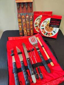 lot 133 image: Grilling Tools Lot