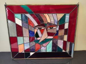 lot 137 image: Gorgeous Stained Glass
