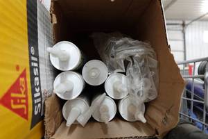 lot 466 image: Boss 378 Black Mobile Home Silicone