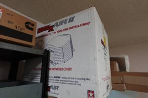 lot 25H image: 4 Maxxair White RV Roof Vent Covers