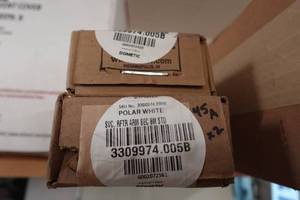 lot 45A image: 2 Dometic RV Awning Secondary Rafter Arms - Polar White