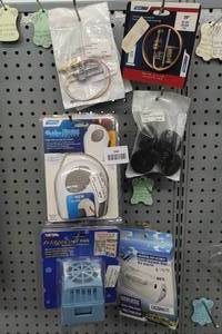 lot 344 image: RV Air Accessories - CO Gas Alarm, Fridge Fans, Thermocouplers