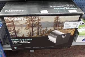 lot 27 image: Dometic 6 Gallon Gas and Electric RV Water Heater