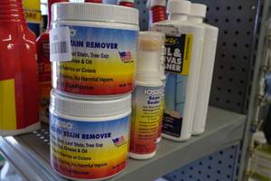 lot 300 image: RV Chemicals - Mildew Stain Remover, Seam Sealer, Sail and Canvas Cleaner