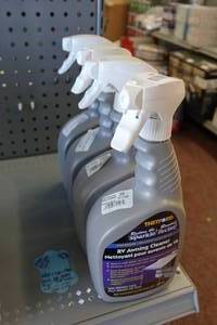 lot 308 image: 4 Spray Bottles Thetford RV Awning Cleaner