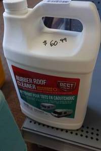 lot 309 image: Best Rubber Roof Cleaner