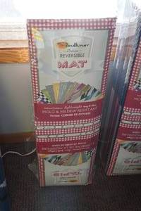 lot 4 image: Deluxe Reversible IndoorOutdoor Mat 8x20