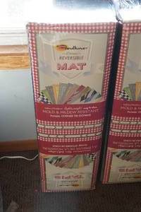 lot 32 image: Deluxe Reversible IndoorOutdoor Mat 8x20