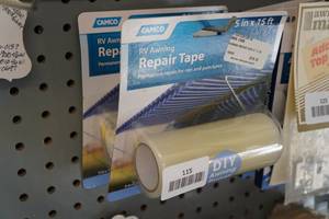 lot 115 image: 2 Camco RV Awning Repair Tapes 5x15