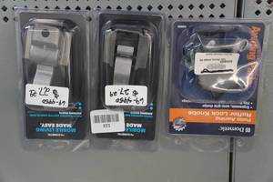 lot 123 image: 2 Patio Awning Rafter Arm Sliders with Rafter Lock Knobs