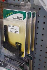 lot 60 image: 3 Left Handed Screen Door Latches