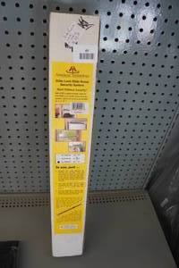 lot 49 image: Slide Lock Slide Room Security System 24-44