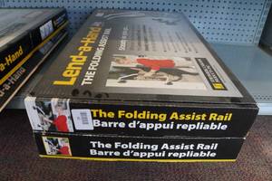 lot 29 image: 2 Folding Assist Rails