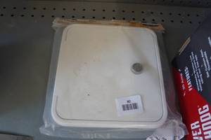 lot 80 image: Thetford Fuel Hatch with Oval Back