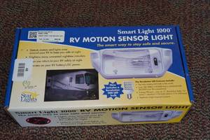 lot 48 image: 2 Smart Light 1000 RV Motion Sensor Light