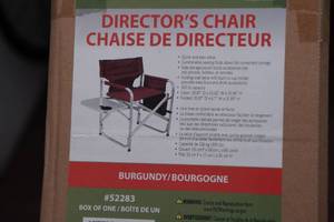 lot 207 image: Folding Camping Chair with Table