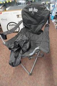 lot 240 image: Foldable Reclining Camp Chair